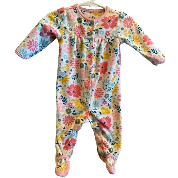 child of mine Other - CHILD OF MINE BABY INFANT GIRLS FLORAL TOP BOTTOM FALL WINTER SZ 3 6 MONTHS MTHS